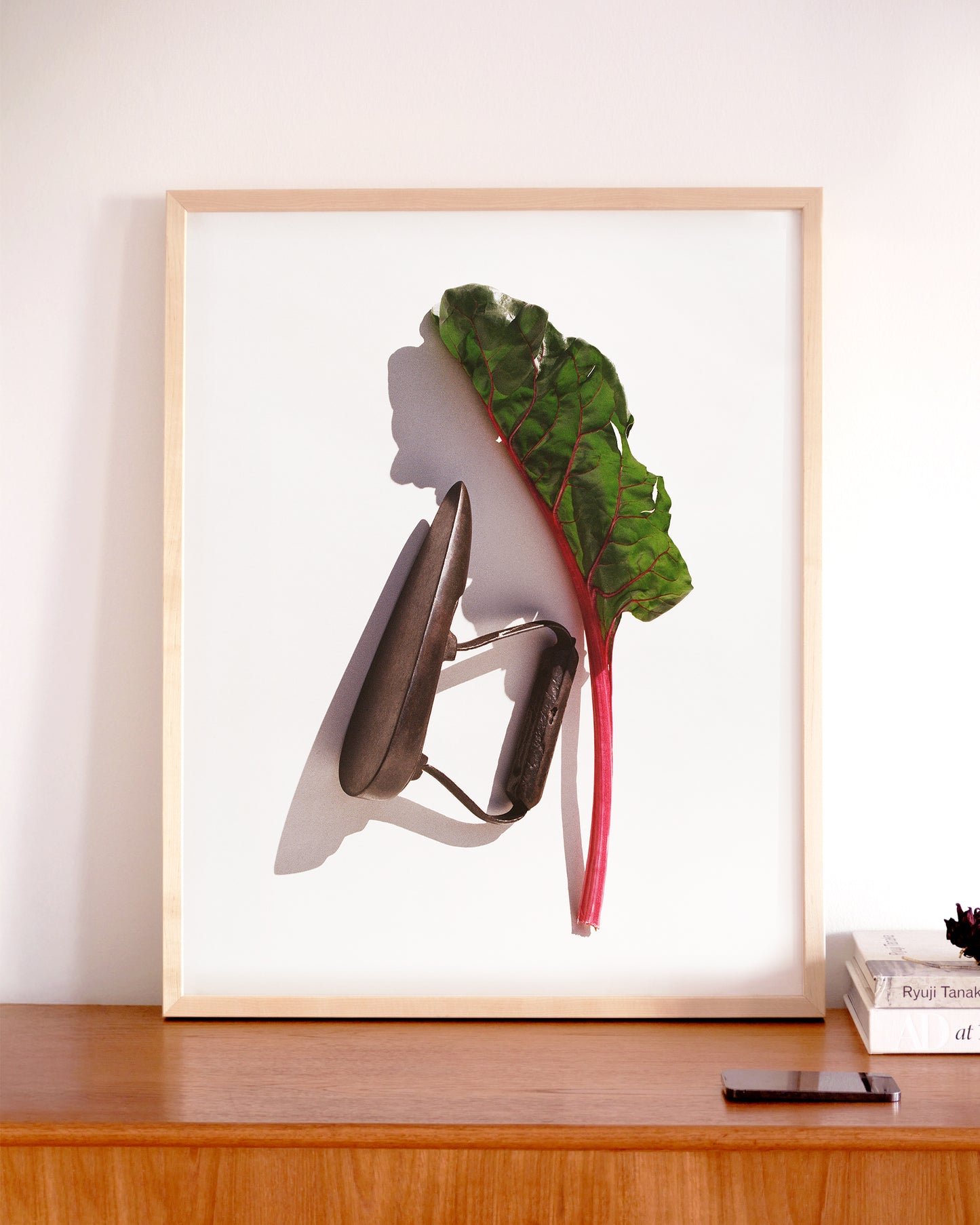 Swiss Chard Print by Damien Ropero