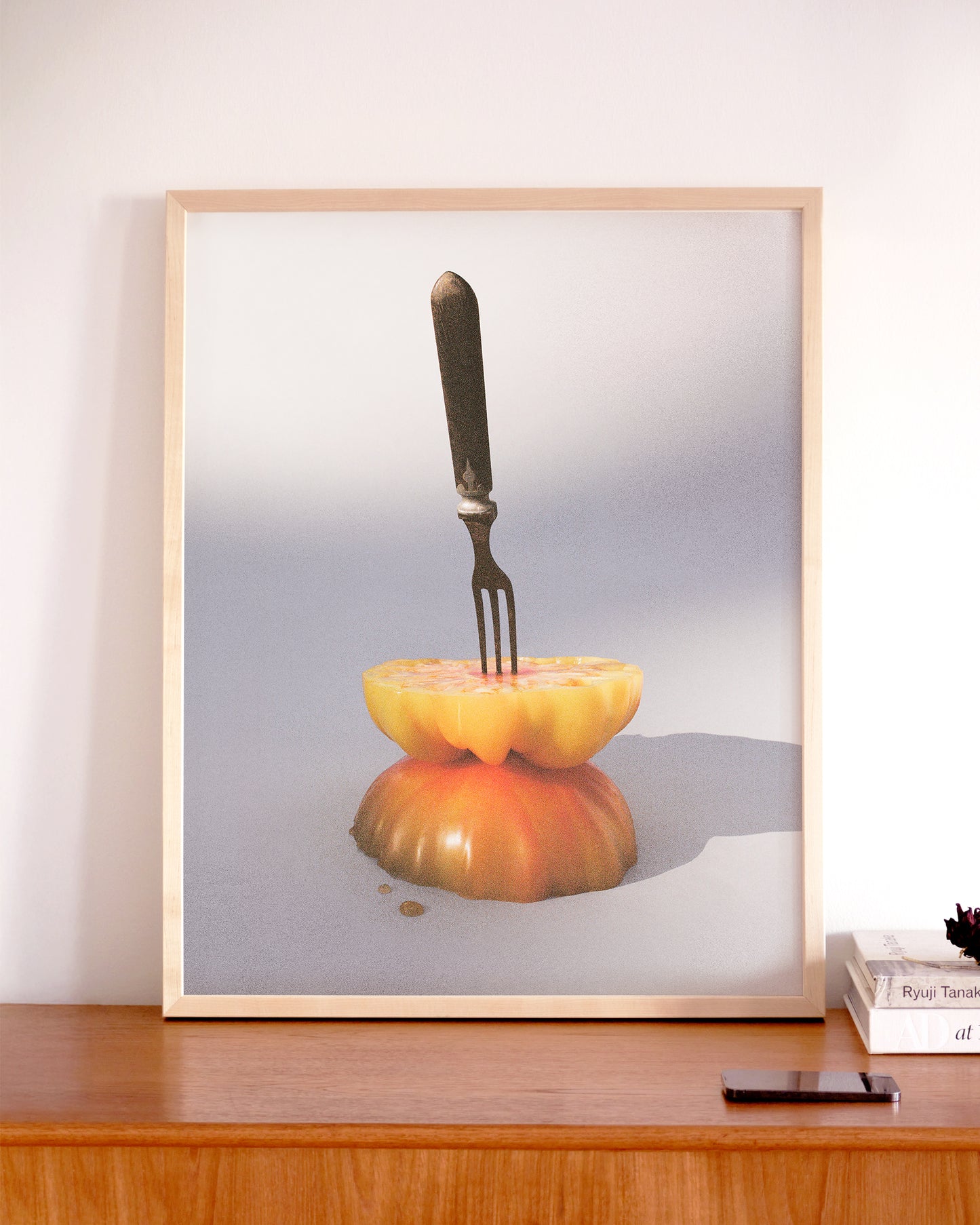 Heirloom Tomato Print by Damien Ropero