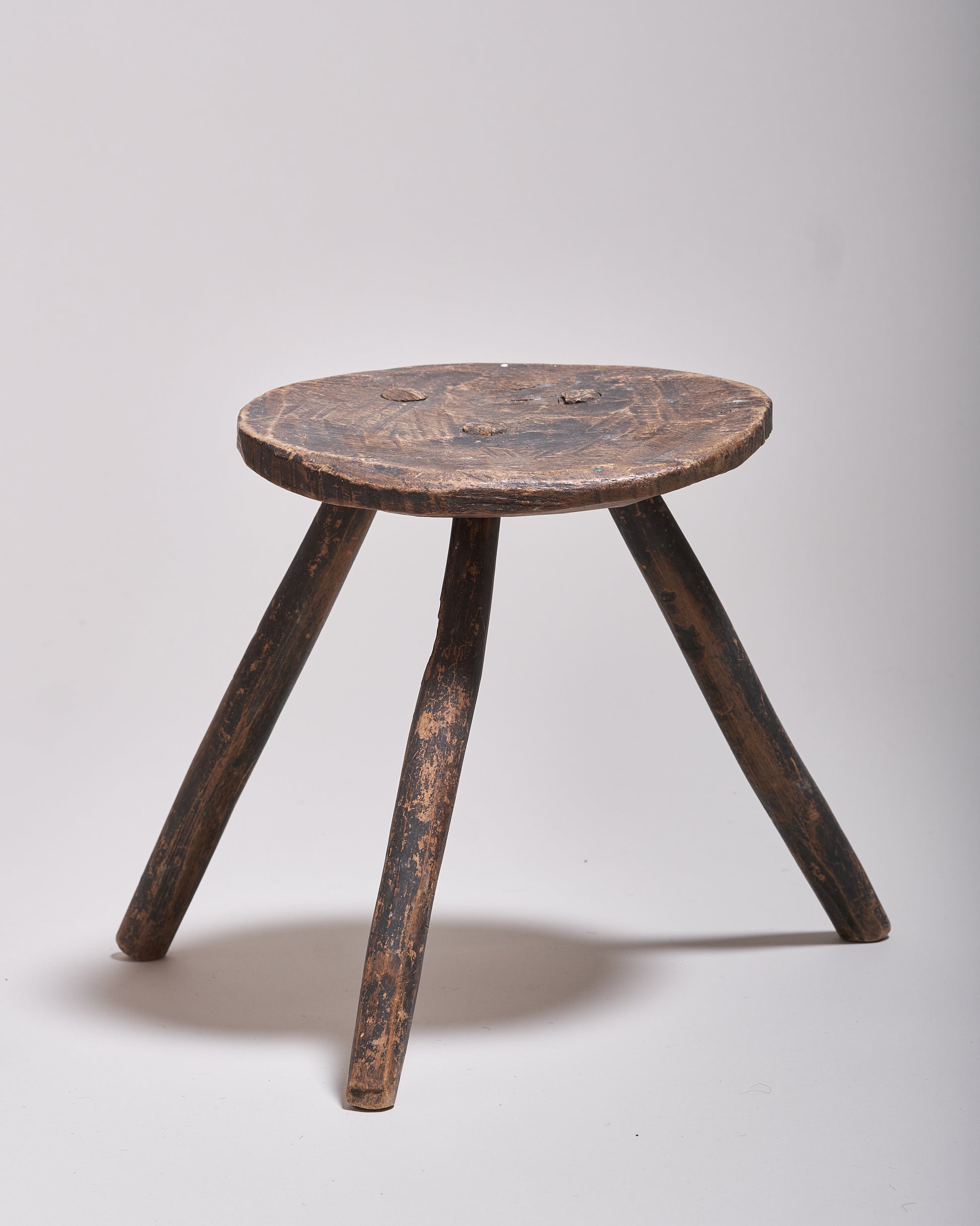 Primitive farmhouse stool - Vintage