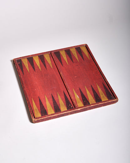 Vintage Backgammon and Chess board